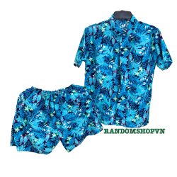 Đồ bộ đi biển vẹt xanh